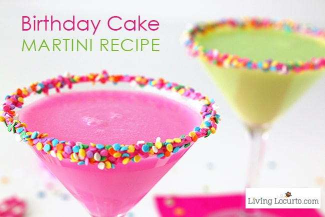 Birthday Cake Martini Recipe
 Birthday Cake Martini Recipe