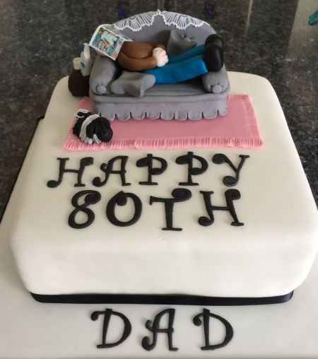 Birthday Cakes For Dad
 80th Birthday Cake Ideas