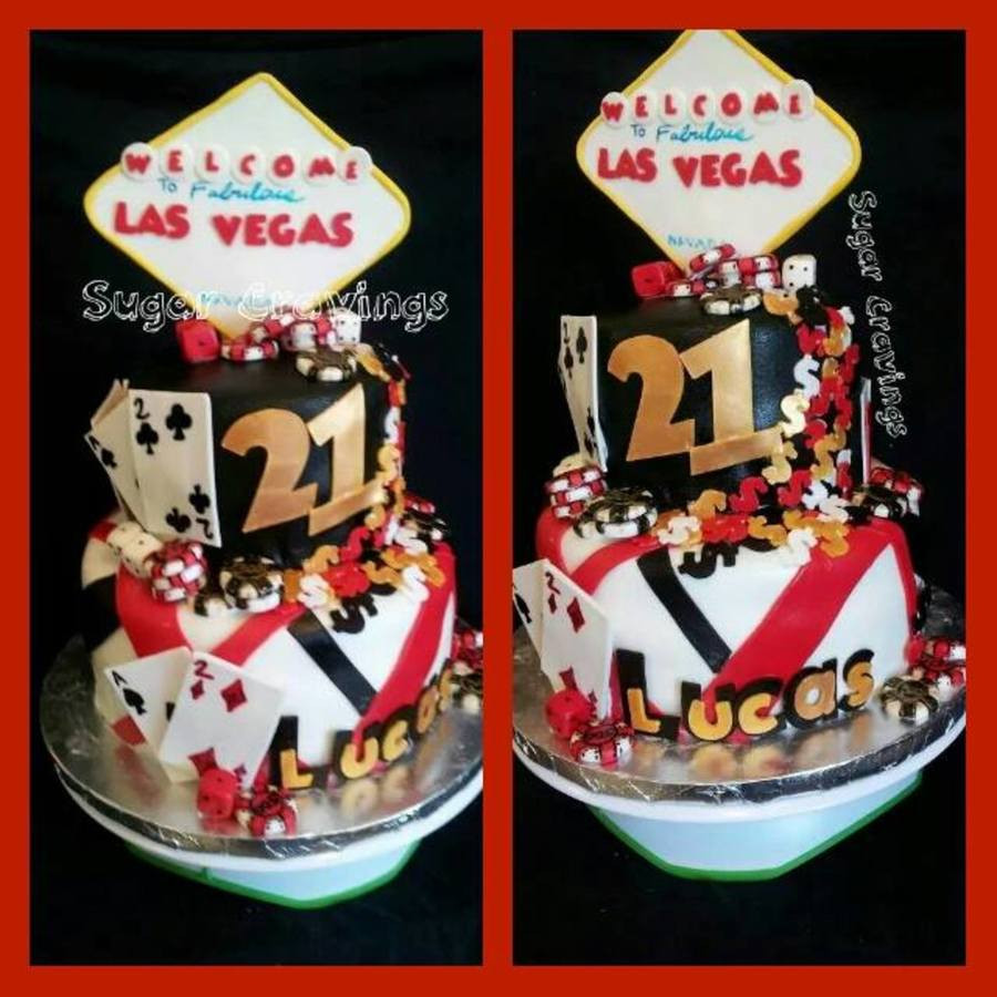 Birthday Cakes Las Vegas
 Vegas Themed Birthday Cake CakeCentral