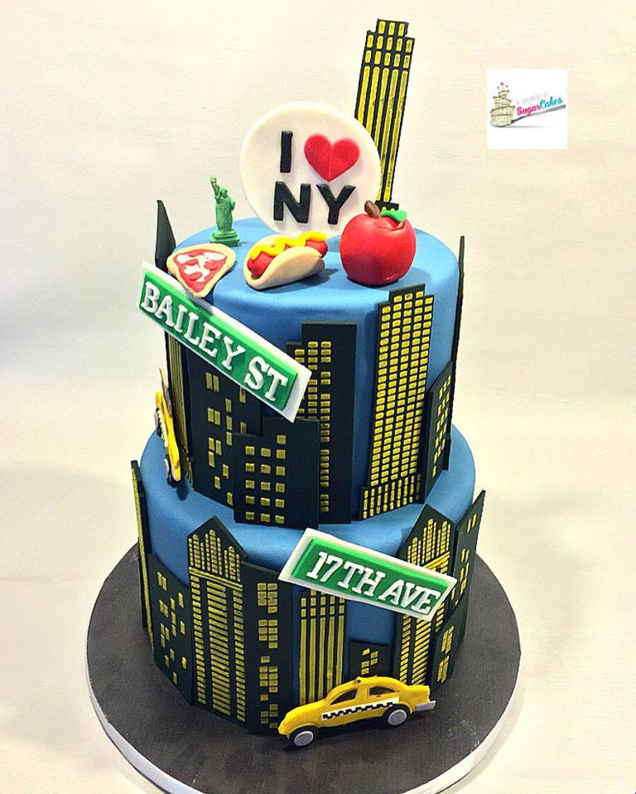 Birthday Cakes Nyc
 New York City Themed Cake CakeCentral