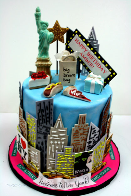 Birthday Cakes Nyc
 Birthday Cakes Manhattan New York City Custom Cakes