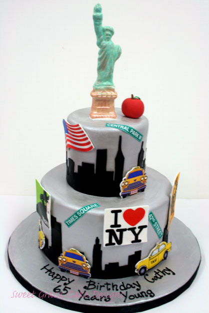 Birthday Cakes Nyc
 Birthday Cakes NY New York City Custom Cakes