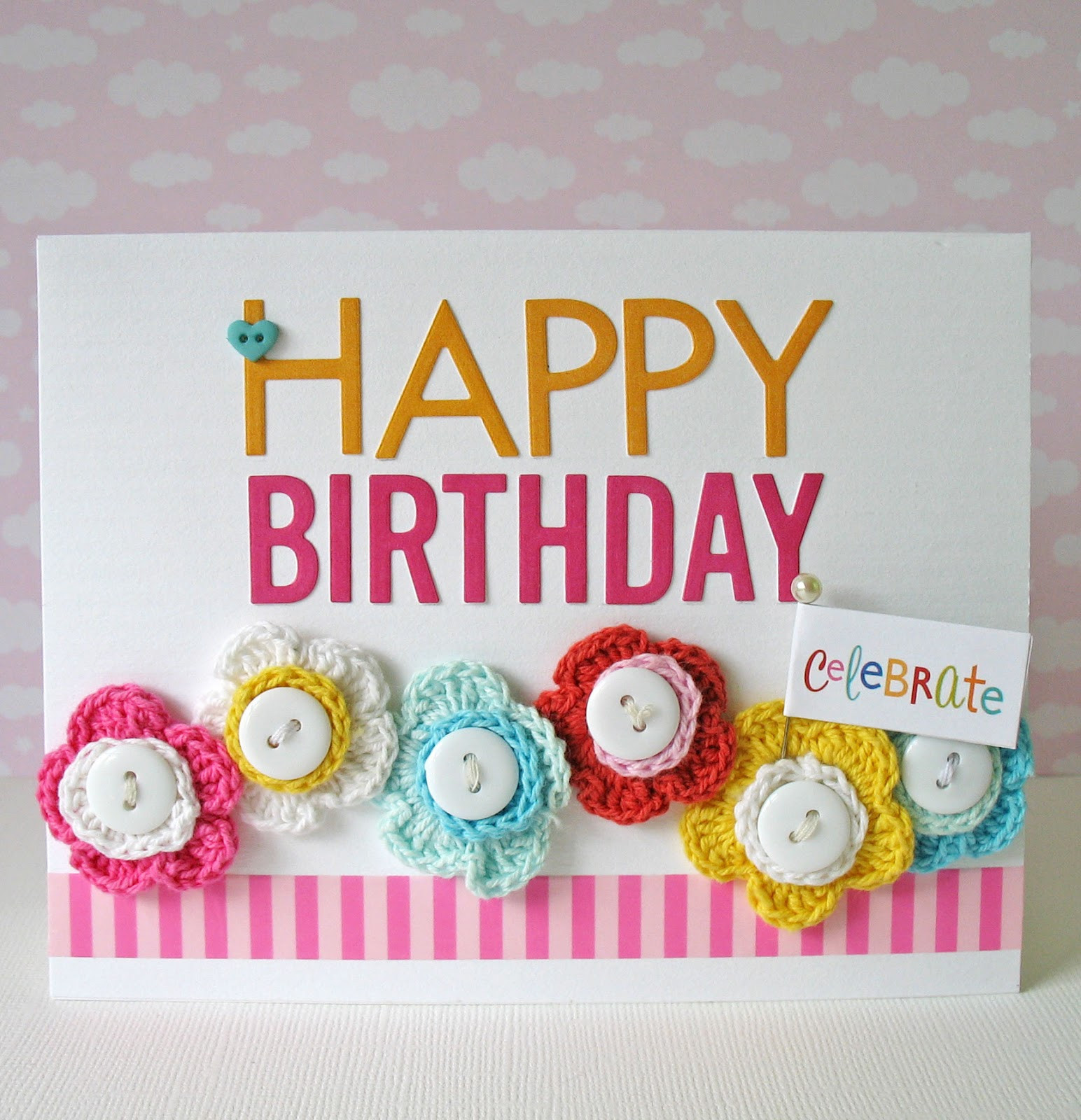 Birthday Card Images
 Card Blanc by Kathy Martin Happy Birthday & Giveaway