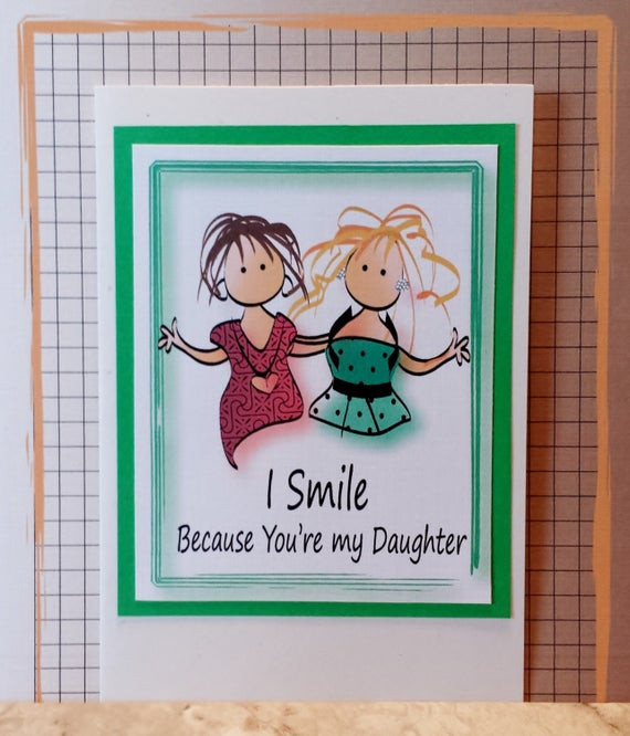Birthday Cards For Daughters
 Daughter Birthday Card Funny Birthday Card for Daughter