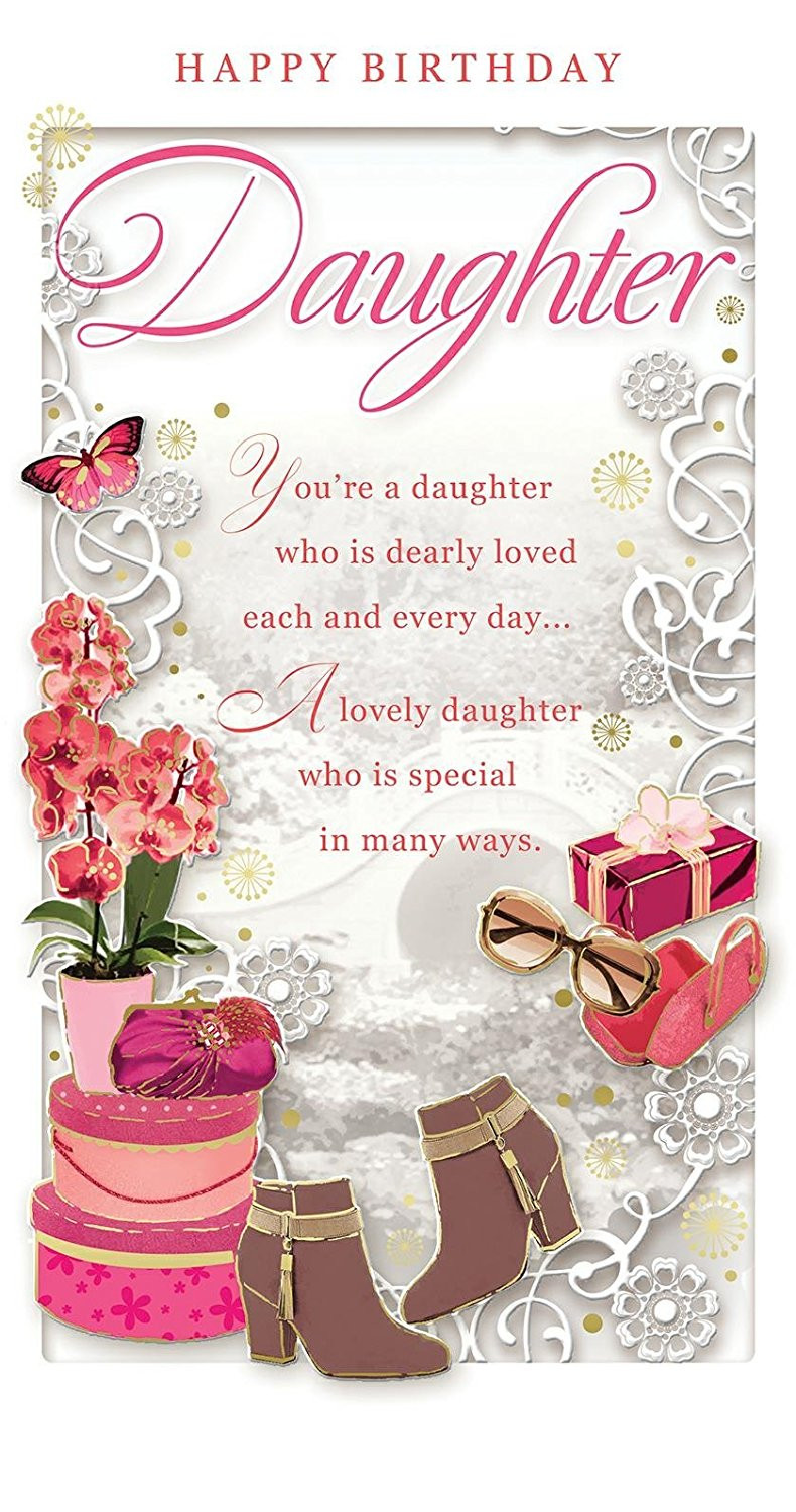 Birthday Cards For Daughters
 Happy Birthday Daughter