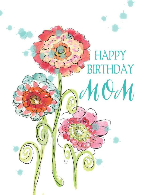 Birthday Cards For Mom From Daughter
 Happy Birthday Mom from Daughter Quotes