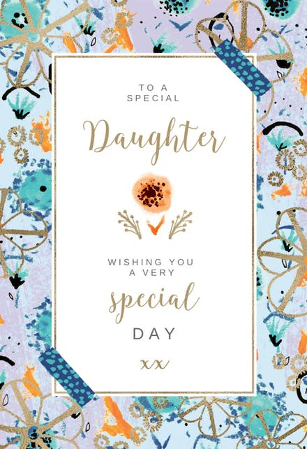 Birthday Cards For Mom From Daughter
 Birthday Cards For Daughter Free