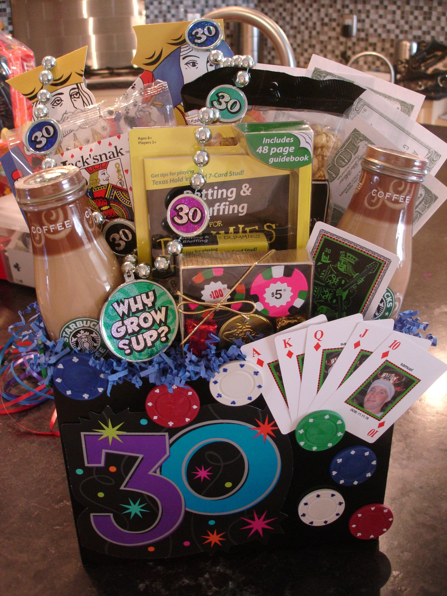 Birthday Delivery Gifts
 Las Vegas 30th Birthday Gift Basket Delivery to all Las