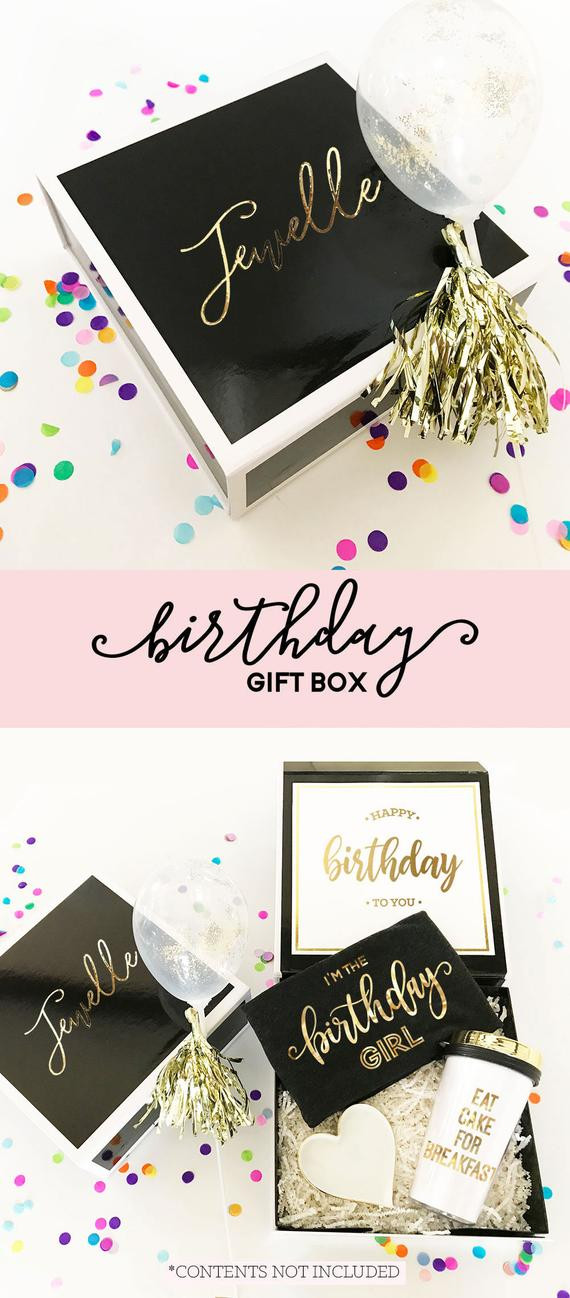 Birthday Gift Boxes
 Birthday Gift Box Birthday Gift Basket Ideas Personalized