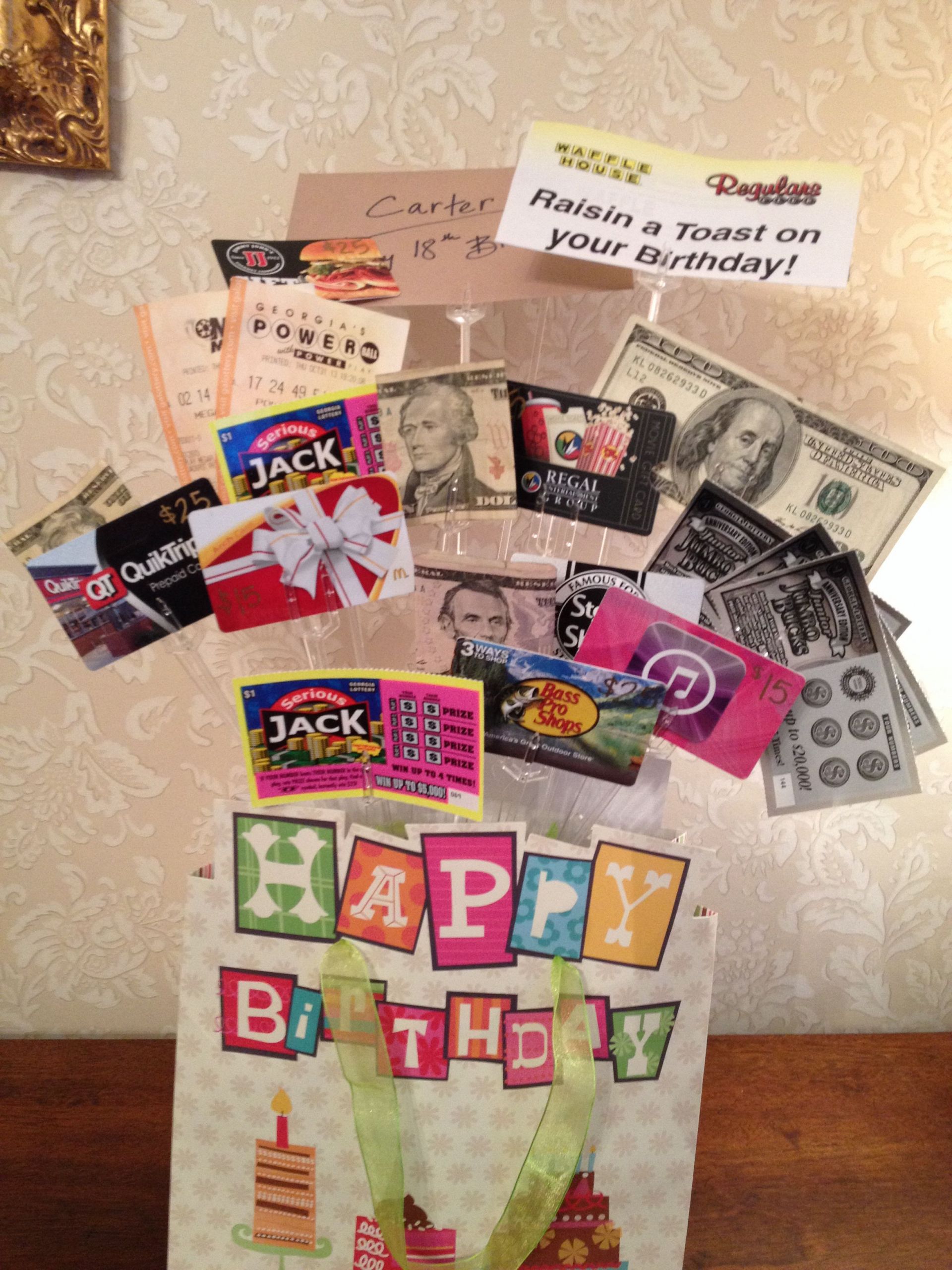 Birthday Gift Craft Ideas
 Teenage boy birthday t idea It was a big hit