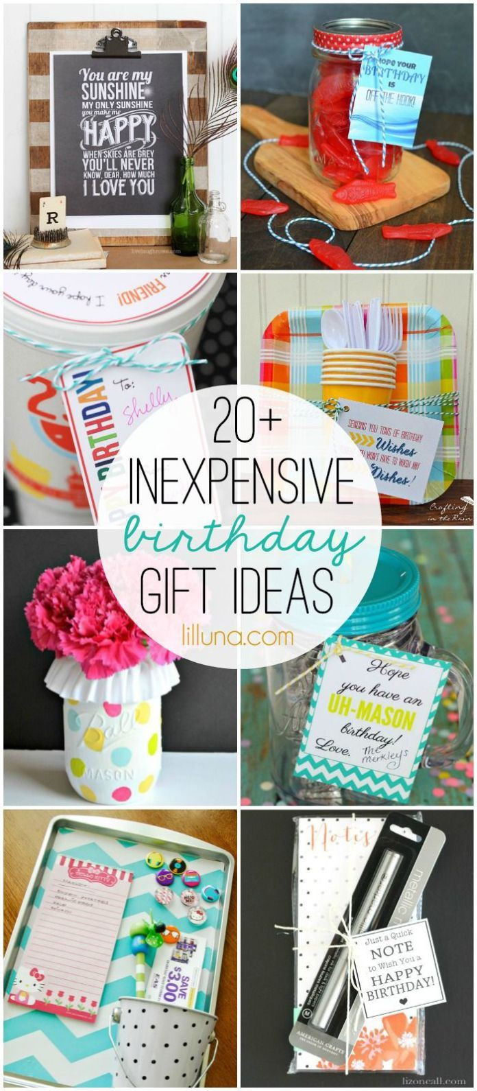 Birthday Gift Craft Ideas
 Best 25 Inexpensive birthday ts ideas on Pinterest