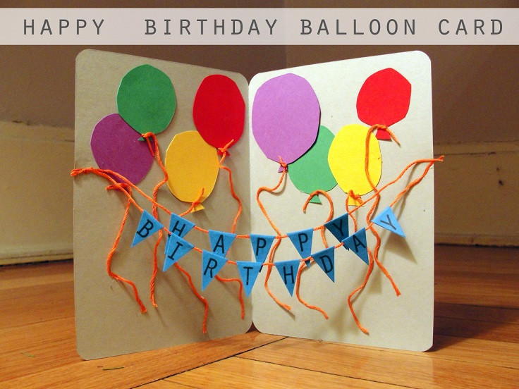 Birthday Gift Craft Ideas
 DIY Birthday Cards Top 10 Ideas that are Easy To Make