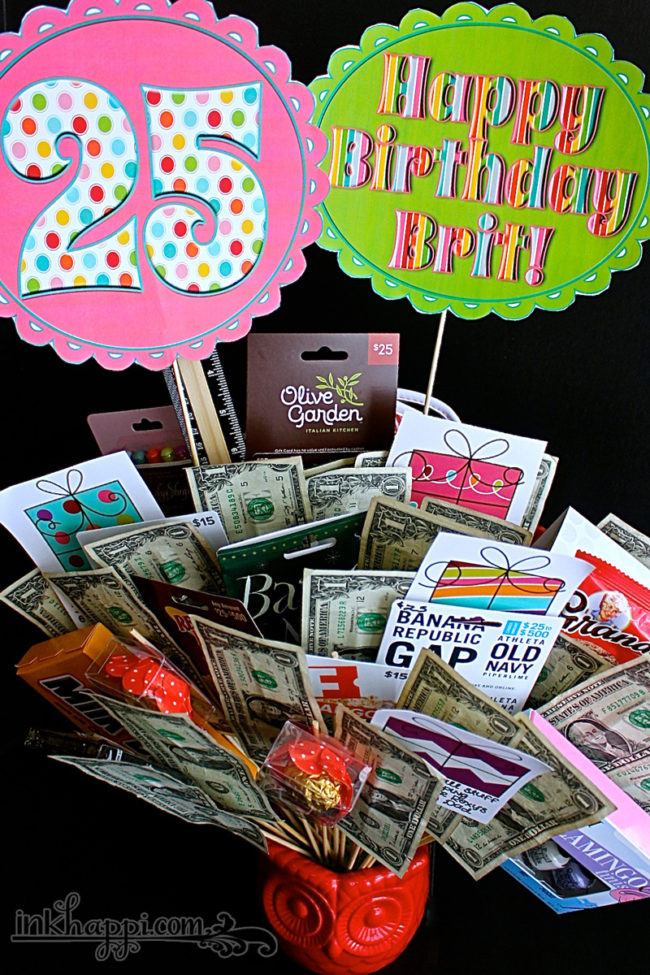 Birthday Gift For Him Ideas
 Birthday Gift Basket Idea with Free Printables inkhappi