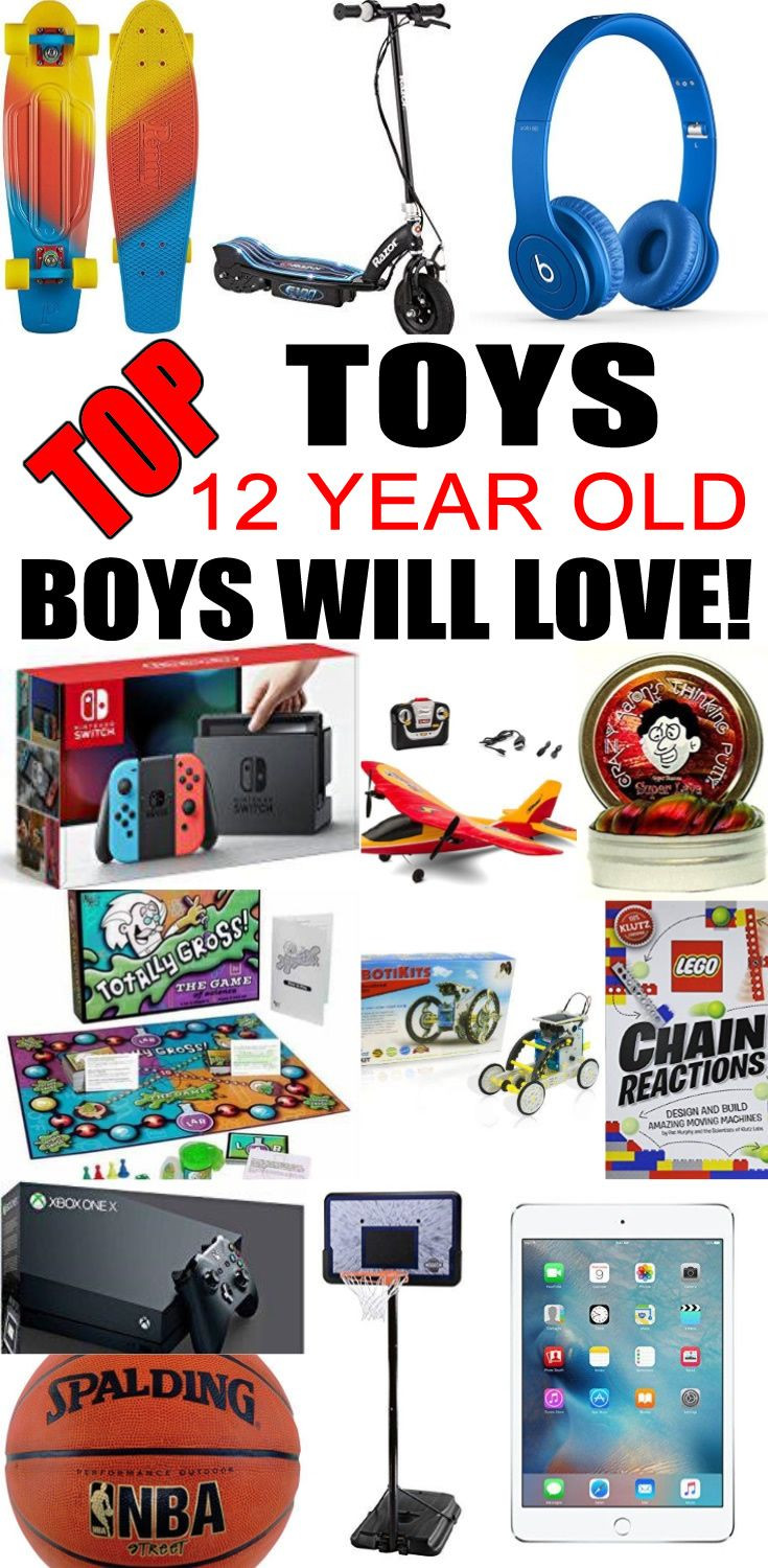 Birthday Gift Ideas For 12 Year Old Boy
 Best Toys for 12 Year Old Boys