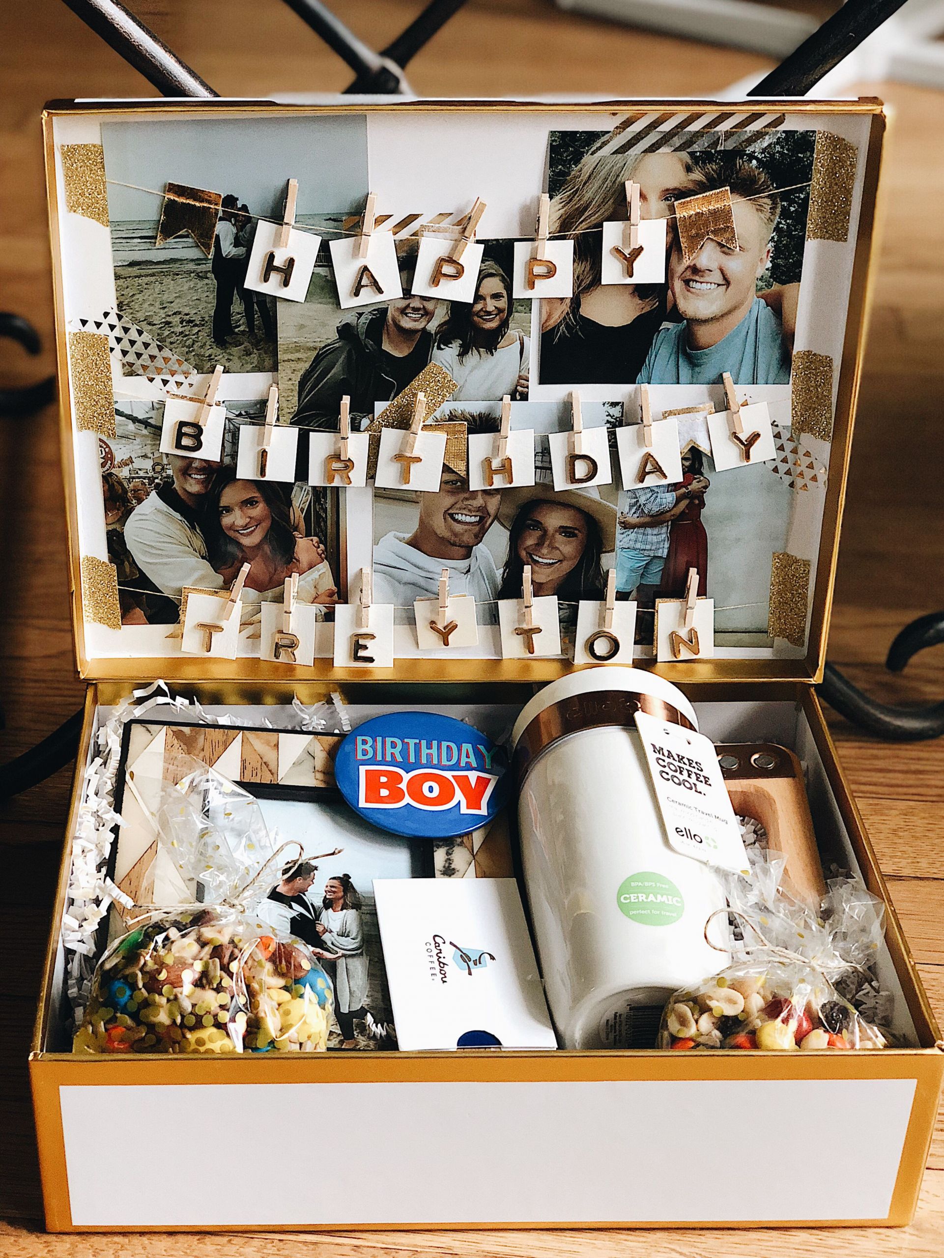 Birthday Gift Ideas For Fiance
 Long Distance Birthday Box for Boyfriend