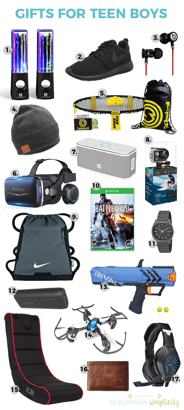 Birthday Gift Ideas For Teenage Guys
 17 Awesome Gift Ideas for Teen Boys