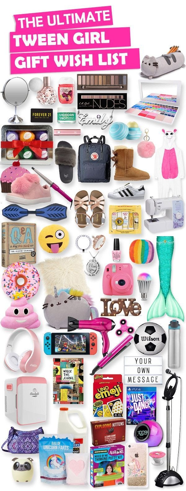 Birthday Gift Ideas For Tween Girl
 Gifts For Tween Girls Gift Ideas