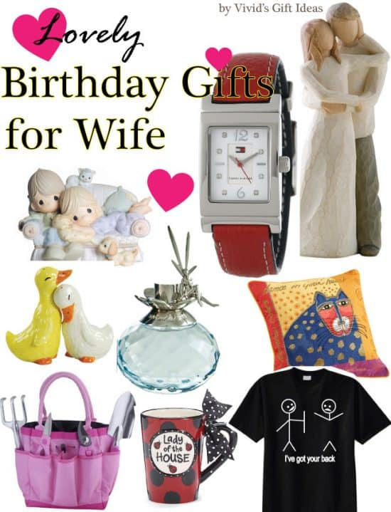 Birthday Gift Ideas For Wife
 Lovely Birthday Gifts for Wife Vivid s