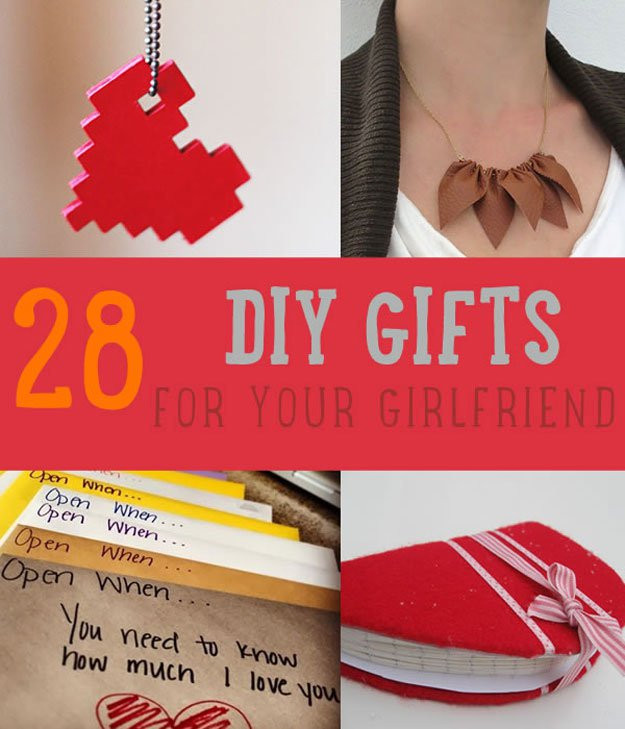 Birthday Gift Ideas For Wife
 28 DIY Gifts For Your Girlfriend