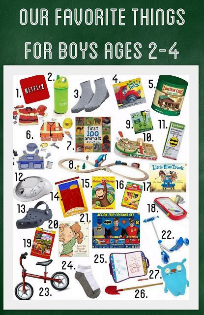 Birthday Gifts For 4 Year Old Boy
 Our Favorite Things for Boys Ages 2 4