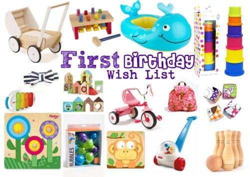Birthday Gifts For A 1 Year Old
 First Birthday Gift Wish List the perfect t guide for