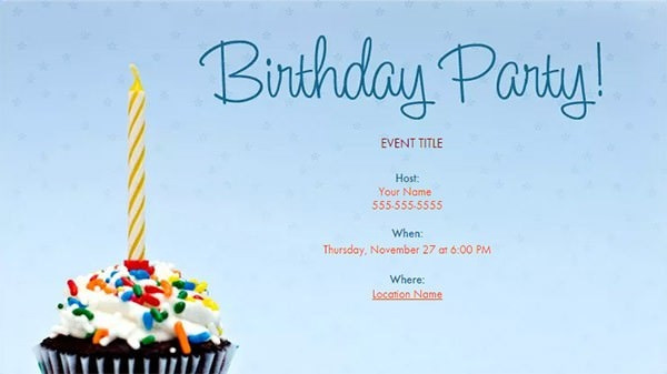 Birthday Invitation Email
 30 Business Email Invitation Templates PSD Vector EPS