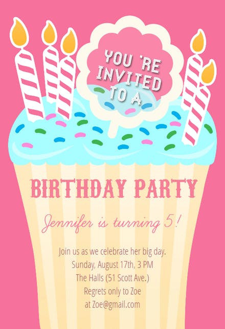 Birthday Invitation Online
 Very Special Day Birthday Invitation Template Free
