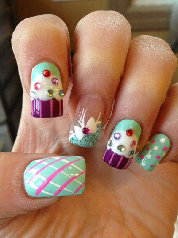 Birthday Nail Designs
 50 Sweet Birthday Nails to Brighten Your Special Day