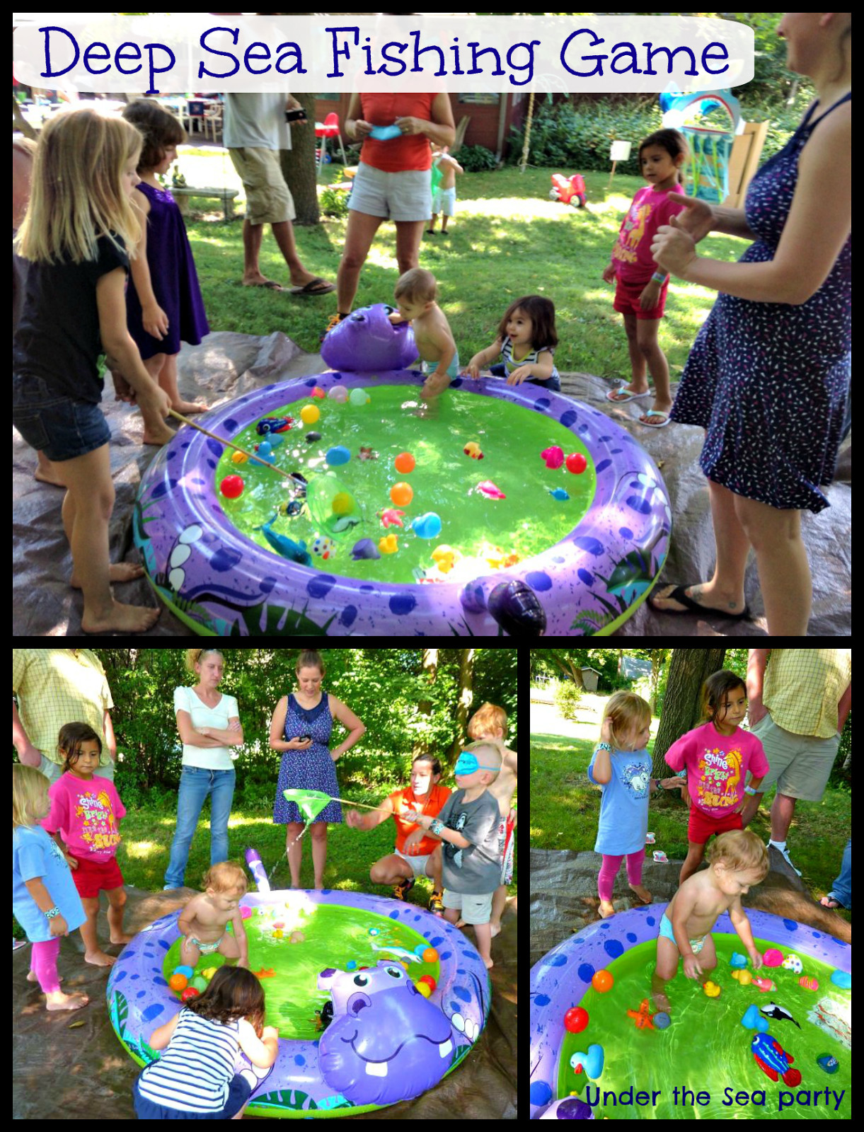 Birthday Party Game
 The Everyday Momma First Birthday Under the Sea Games
