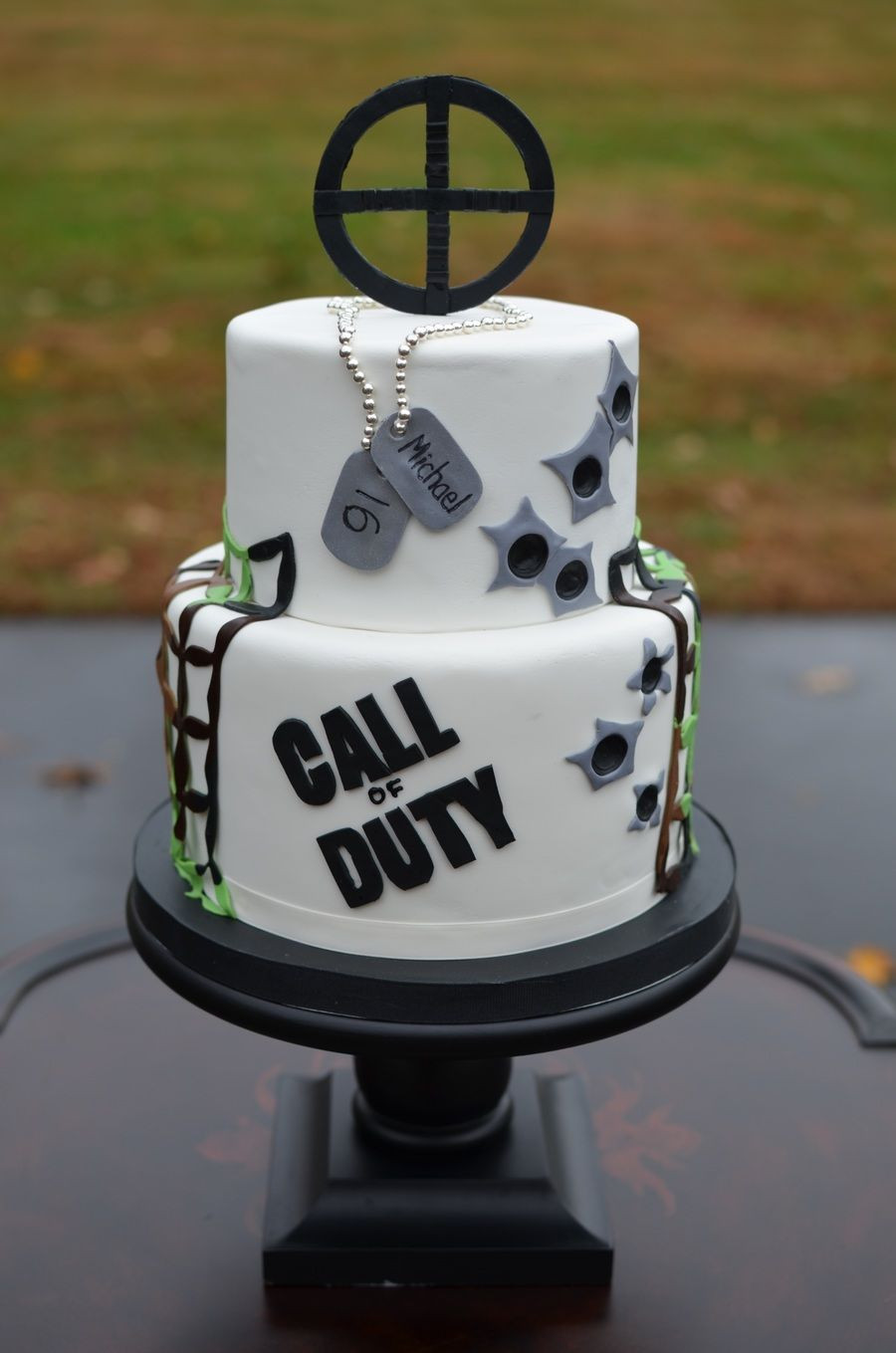 Birthday Party Ideas For Boys Age 16
 Call Duty Birthday Cake cakes cupcakes