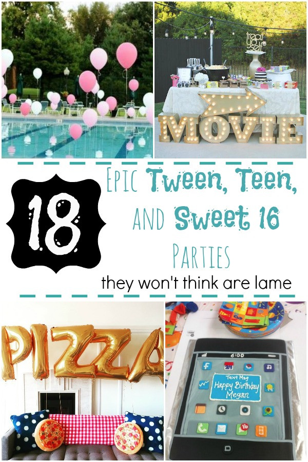 Birthday Party Ideas For Boys Age 16
 18 Epic Tween Teen and Sweet 16 Parties They Won t Think