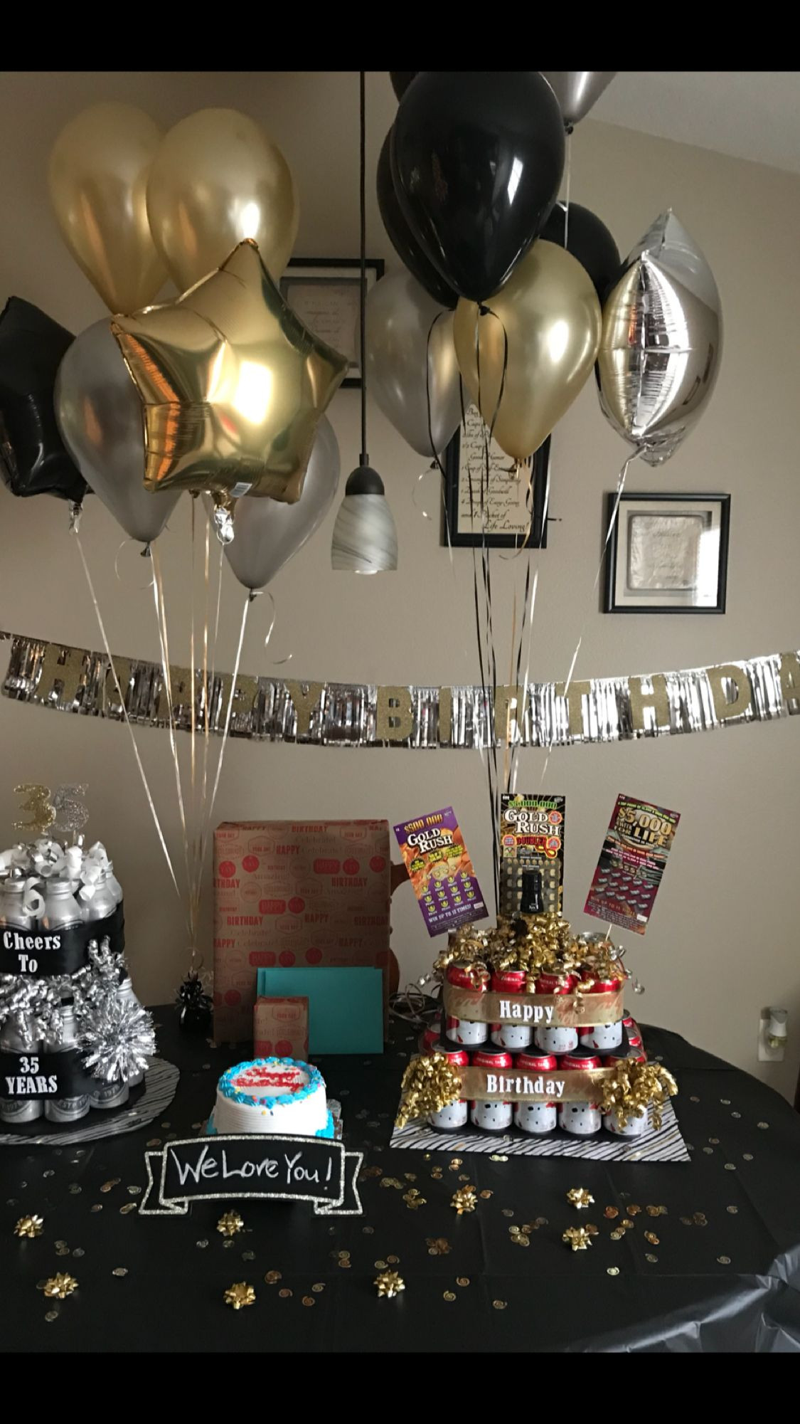 Birthday Party Ideas For Him
 Husband birthday surprise