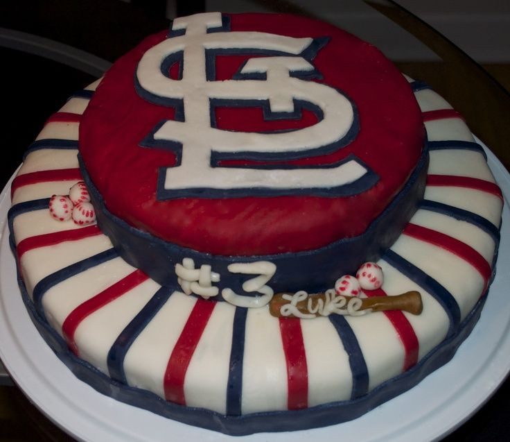 Birthday Party Ideas St Louis
 St Louis Cardinals Cake Ideas and Designs
