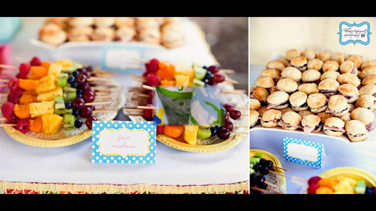 Birthday Party Meal Ideas
 1st birthday party food ideas