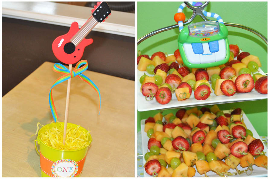 Birthday Party Music
 Music Themed 1st Birthday Party