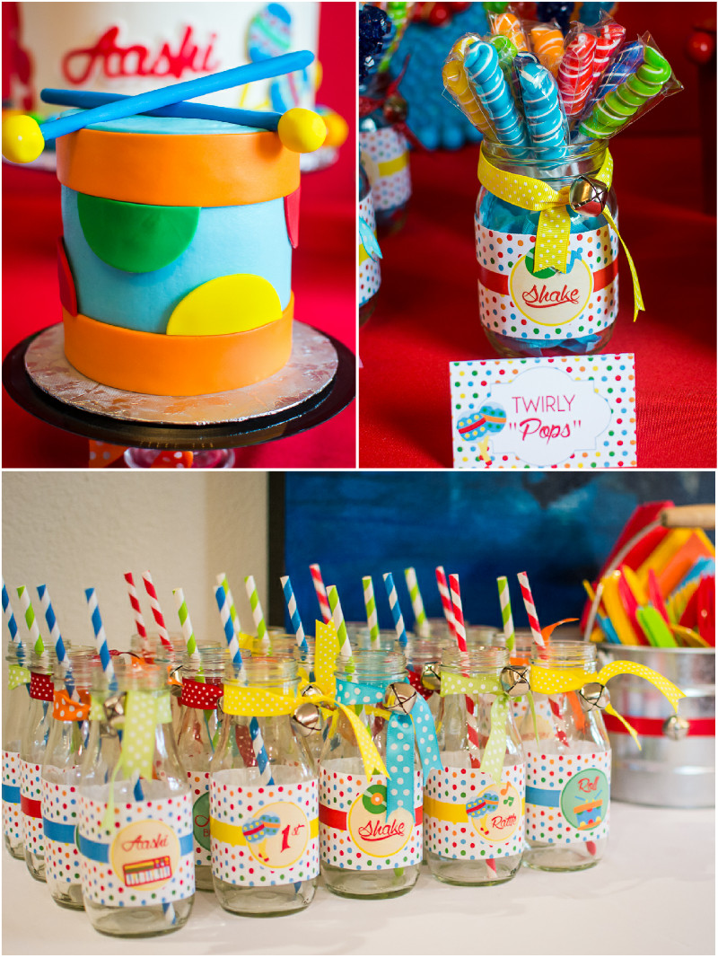 Birthday Party Music
 Baby Jam Music Inspired 1st Birthday Party Party Ideas