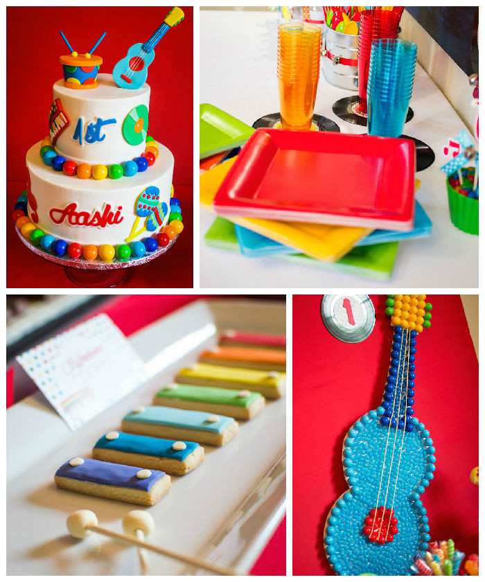 Birthday Party Music
 Kara s Party Ideas Baby Jam Musical Themed 1st Birthday Party