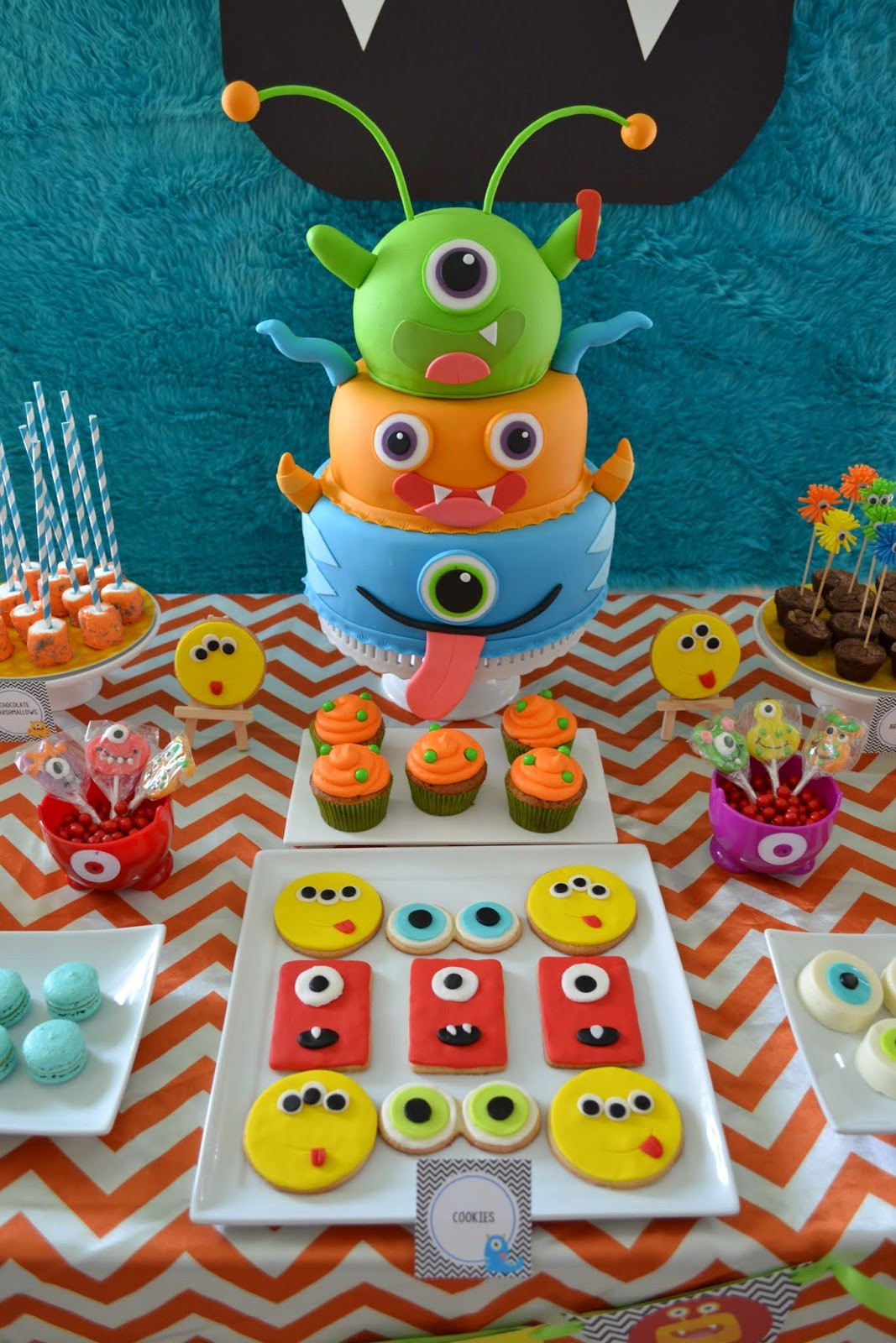 Birthday Party Theme
 Partylicious Events PR Little Monster Birthday Bash