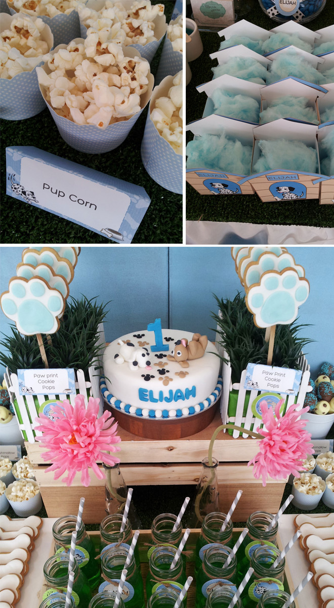 Birthday Party Theme
 Adorable Puppy Themed 1st Birthday Party