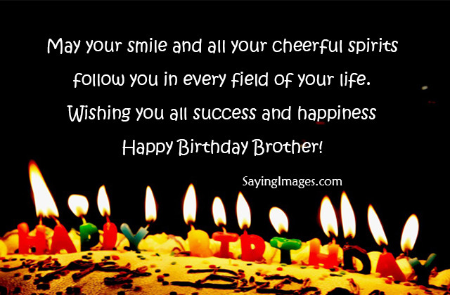 Birthday Quotes For A Brother
 20 Happy Birthday Wishes & Quotes for Brother