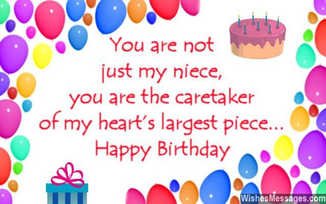 Birthday Quotes For A Niece
 Birthday Wishes for Niece – WishesMessages