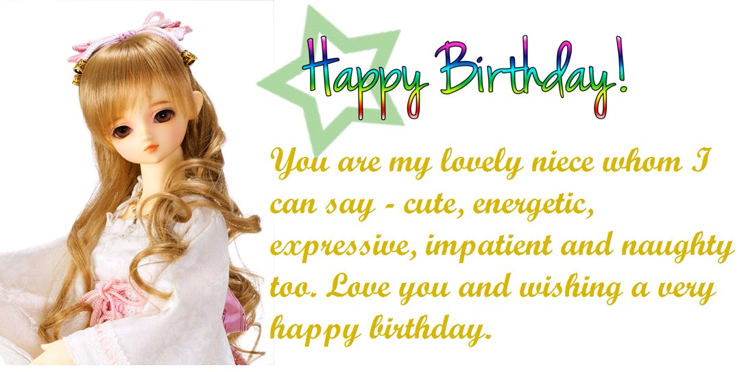 Birthday Quotes For A Niece
 50 Niece Birthday Quotes and