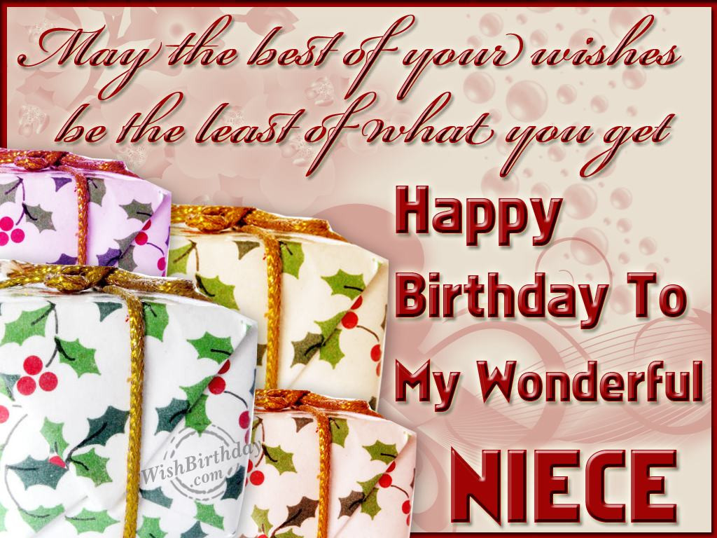 Birthday Quotes For A Niece
 Happy Birthday Niece Quotes QuotesGram