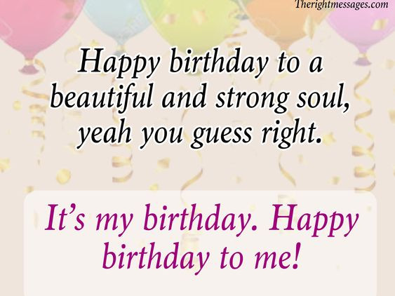 Birthday Quotes For Myself
 Short & Long Birthday Wishes Messages For Myself