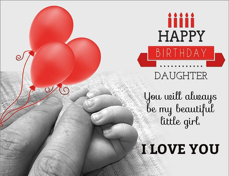 Birthday Quotes For Your Daughter
 Happy Birthday Daughter From Mom Image