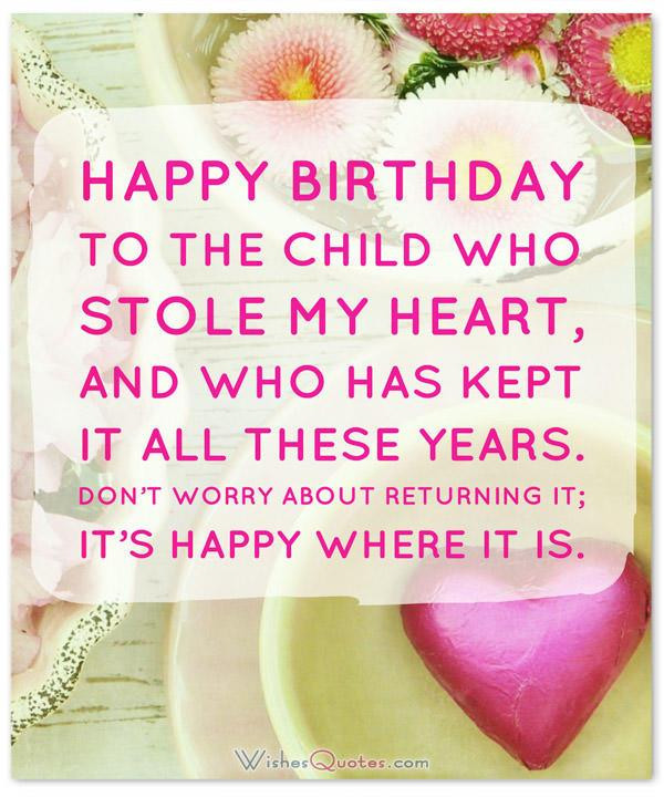 Birthday Quotes For Your Daughter
 Happy Birthday Daughter Top 50 Daughter s Birthday Wishes