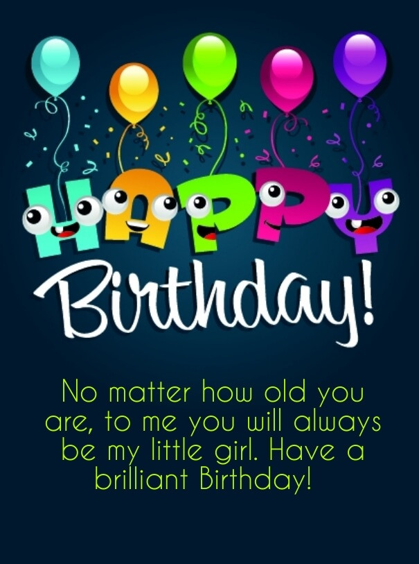 Birthday Quotes For Your Daughter
 Happy Birthday Quotes for Daughter with