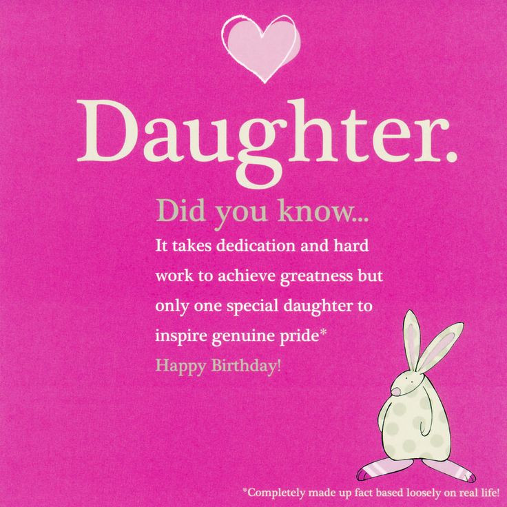 Birthday Quotes For Your Daughter
 Quotes From Daughter Happy Birthday QuotesGram