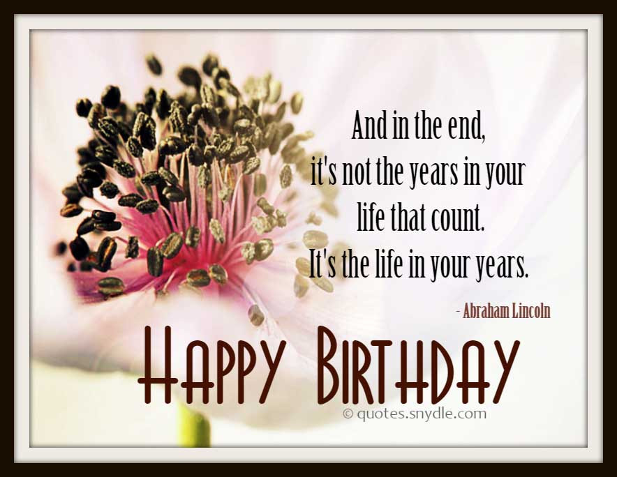 Birthday Quotes Inspirational
 Inspirational Birthday Quotes Quotes and Sayings