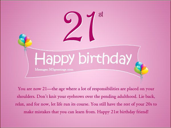 Birthday Wishes For 21 Year Old
 Happy 21st Birthday Meme Funny and with